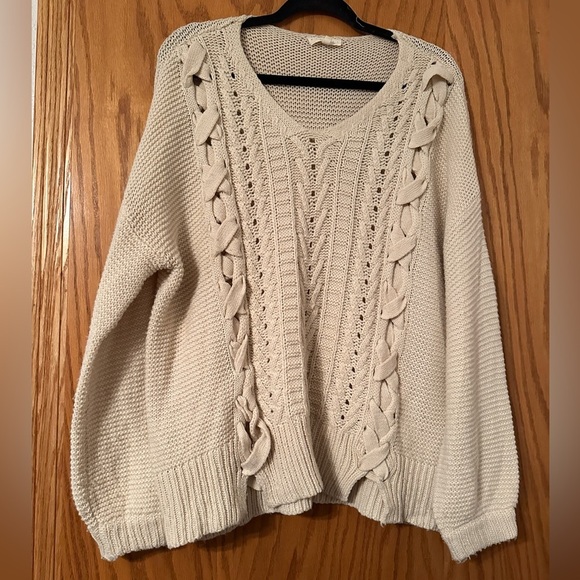 Promesa Cable Knit Sweater - Size S/M - Picture 1 of 9